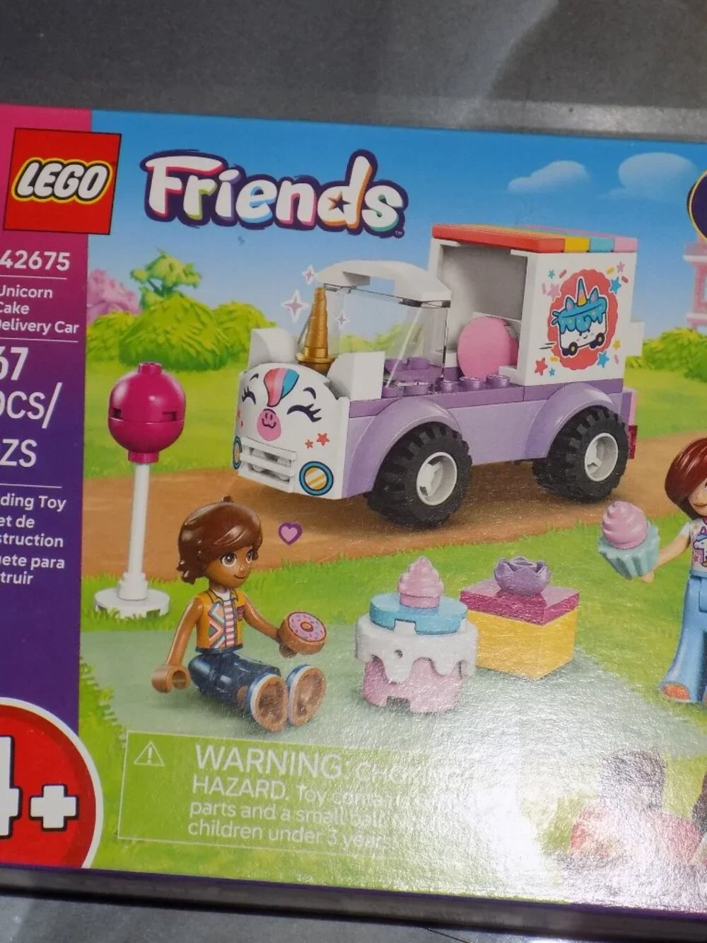 LEGO Friends 42675 Unicorn Cake Delivery Car Building Toy Kid Gift Brand New
